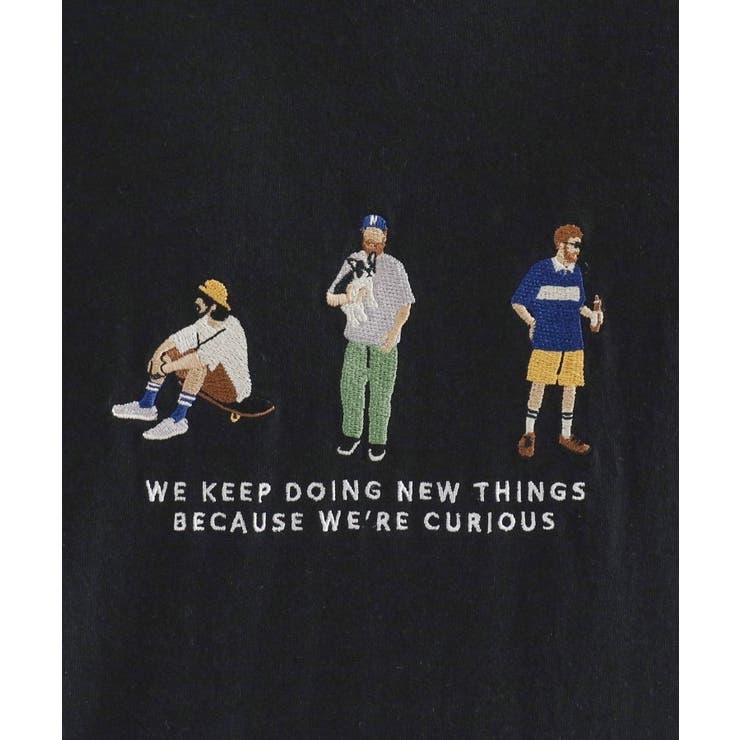 ピープル刺繍Tシャツ | tk.TAKEO KIKUCHI | 詳細画像8 