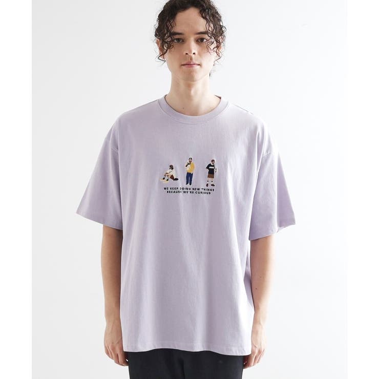 ピープル刺繍Tシャツ | tk.TAKEO KIKUCHI | 詳細画像17 