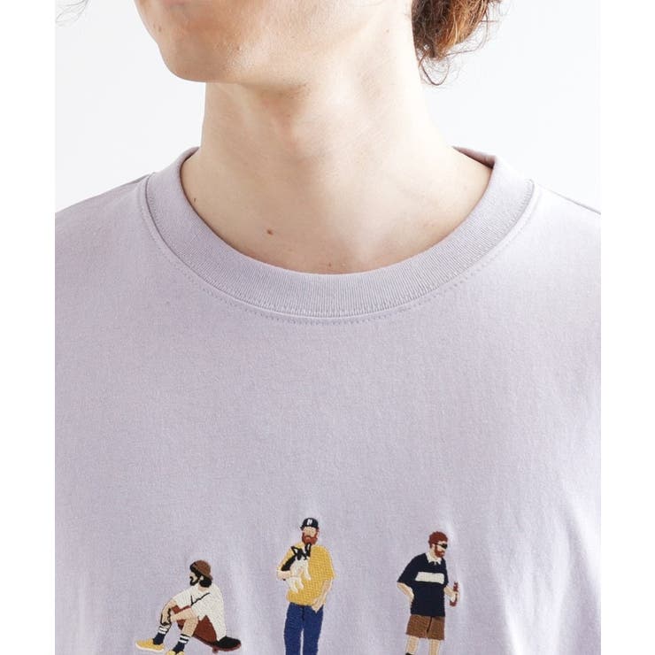 ピープル刺繍Tシャツ | tk.TAKEO KIKUCHI | 詳細画像20 
