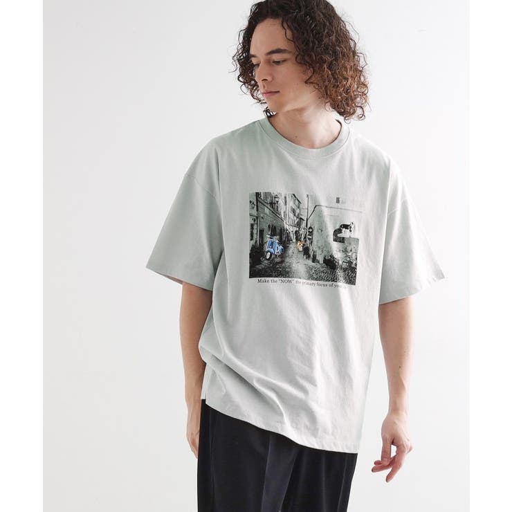 フォト刺繍Tシャツ | tk.TAKEO KIKUCHI | 詳細画像5 