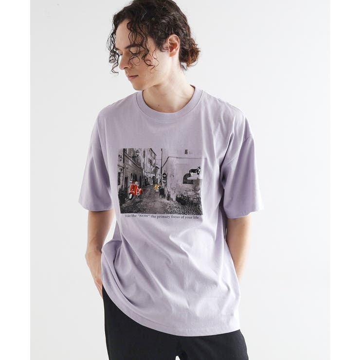 ラベンダー(080) | フォト刺繍Tシャツ | tk.TAKEO KIKUCHI