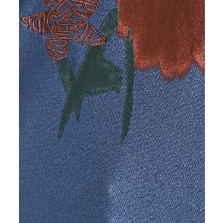 ボカシフラワーTシャツ | tk.TAKEO KIKUCHI | 詳細画像12 