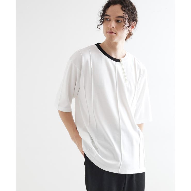 ストライプタックTシャツ | tk.TAKEO KIKUCHI | 詳細画像1 