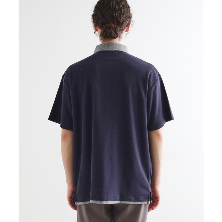 レイヤード鹿の子ポロシャツ | tk.TAKEO KIKUCHI | 詳細画像15 