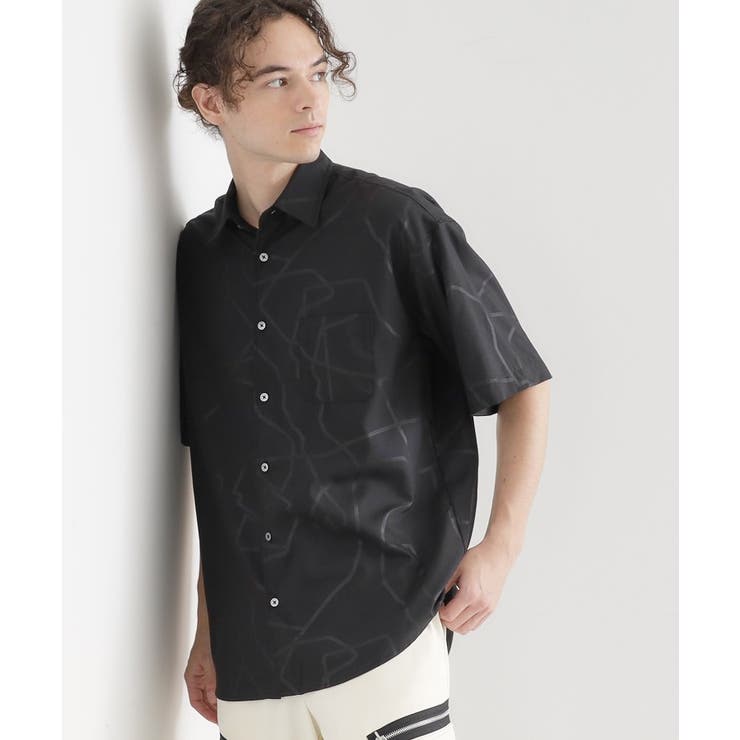 エンボスプリントシャツ | tk.TAKEO KIKUCHI | 詳細画像5 