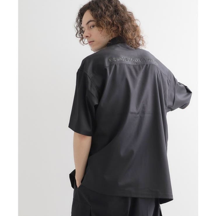 ブラック(019) | メタルプリントシャツ | tk.TAKEO KIKUCHI