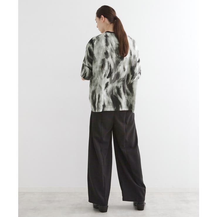 アブストラクトドルマンカットソー | tk.TAKEO KIKUCHI | 詳細画像3 