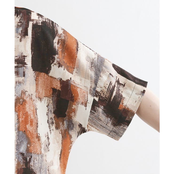 アブストラクトドルマンカットソー | tk.TAKEO KIKUCHI | 詳細画像21 