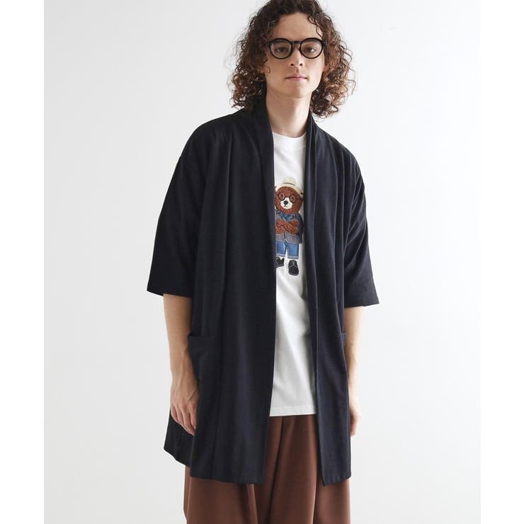 ブラック(019) | ショールロングコーディガン | tk.TAKEO KIKUCHI