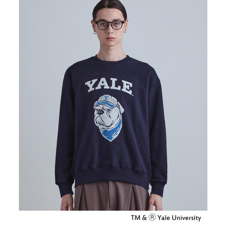 YALEフロッキースウェット | tk.TAKEO KIKUCHI | 詳細画像14 