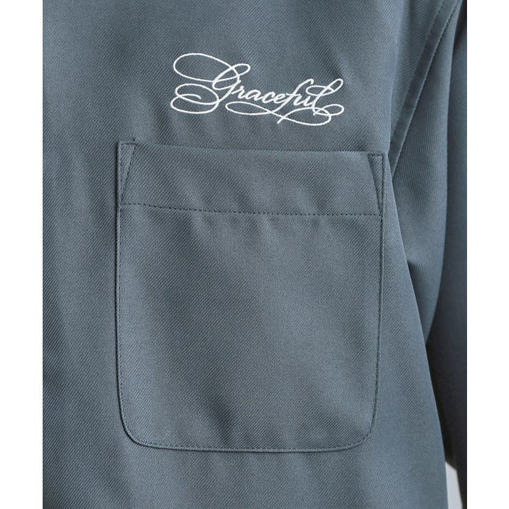 バックデイジー刺繍シャツ | tk.TAKEO KIKUCHI | 詳細画像18 