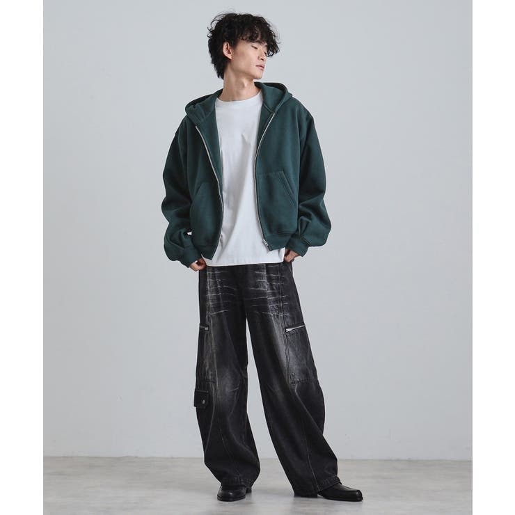 ボリュームスリーブジップパーカ | tk.TAKEO KIKUCHI | 詳細画像6 