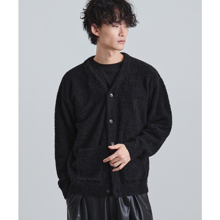 ブラック(019) | モールニット カーディガン | tk.TAKEO KIKUCHI