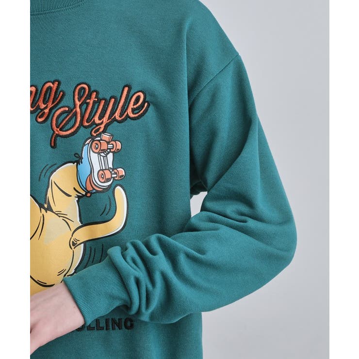 ポップ刺繍スウェット | tk.TAKEO KIKUCHI | 詳細画像17 