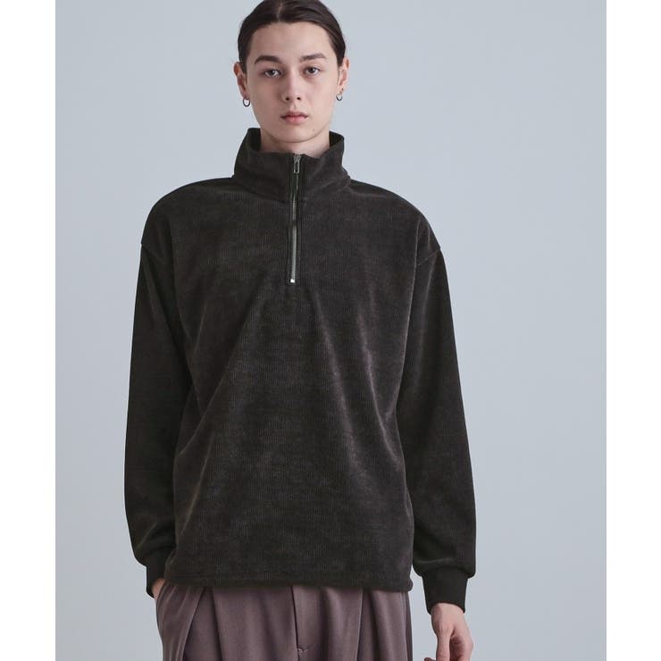 コーデュロイハーフジップ | tk.TAKEO KIKUCHI | 詳細画像1 