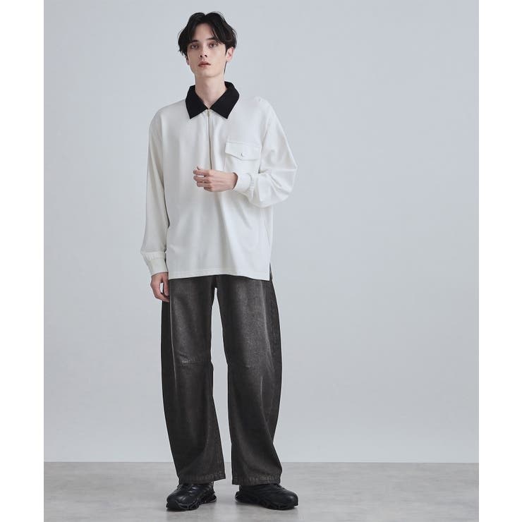 カーブステッチデニム | tk.TAKEO KIKUCHI | 詳細画像7 