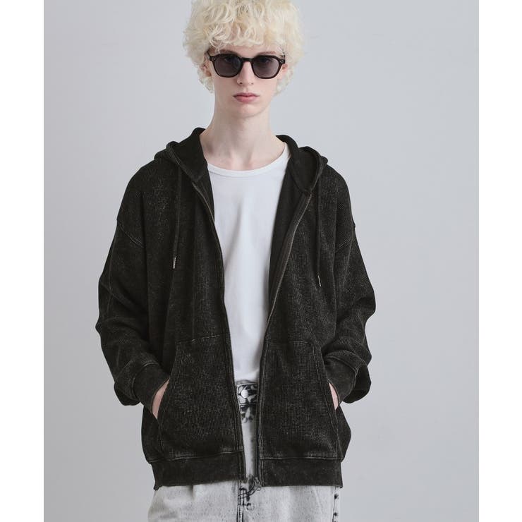 ヴィンテージワッフルジップパーカー | tk.TAKEO KIKUCHI | 詳細画像8 