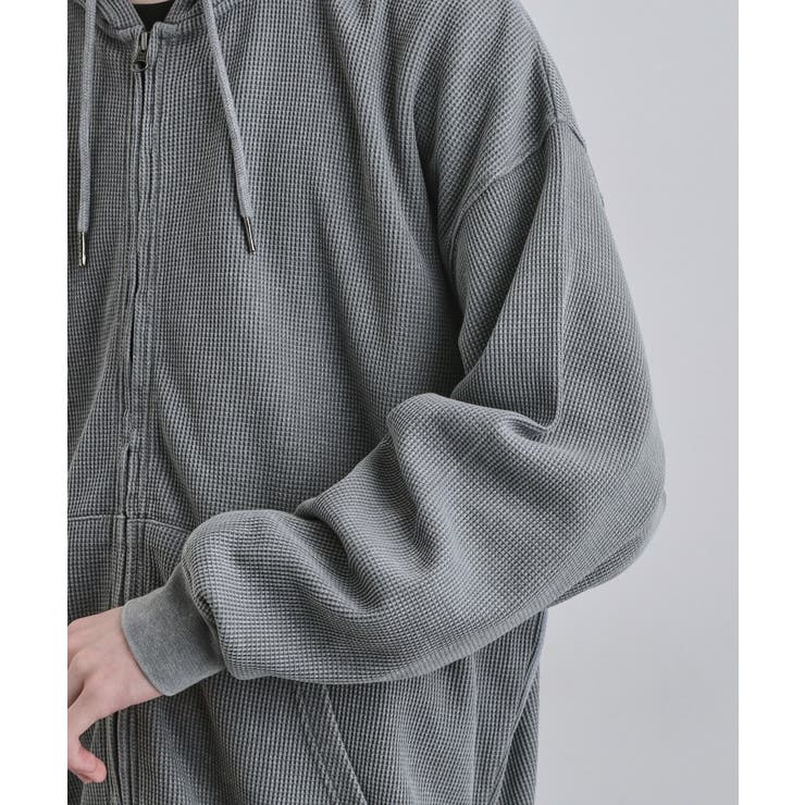 ヴィンテージワッフルジップパーカー | tk.TAKEO KIKUCHI | 詳細画像26 