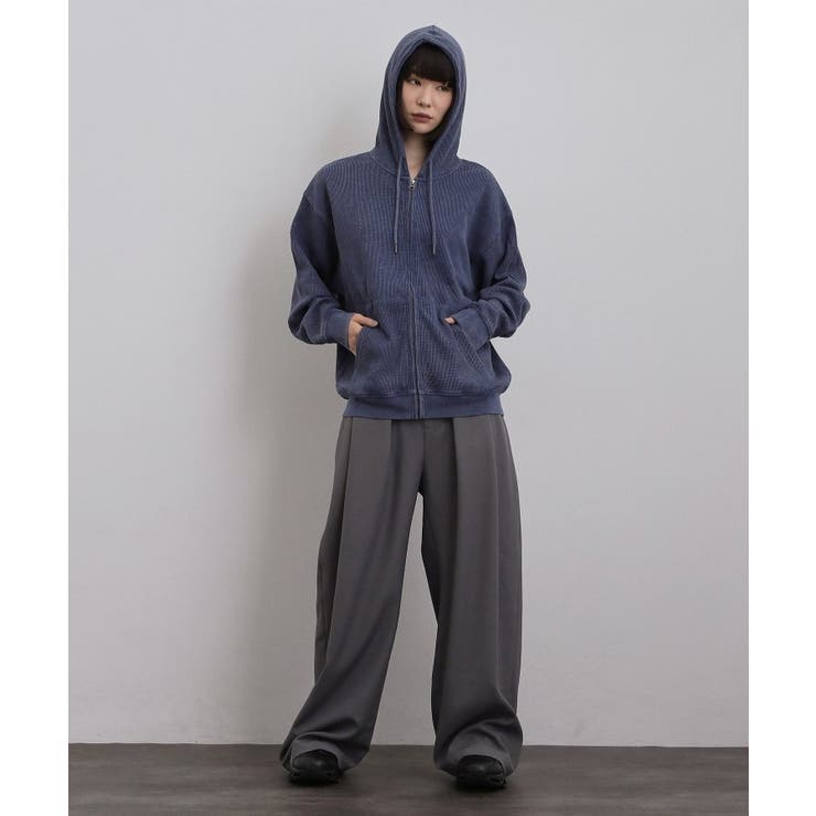 ヴィンテージワッフルジップパーカー | tk.TAKEO KIKUCHI | 詳細画像19 