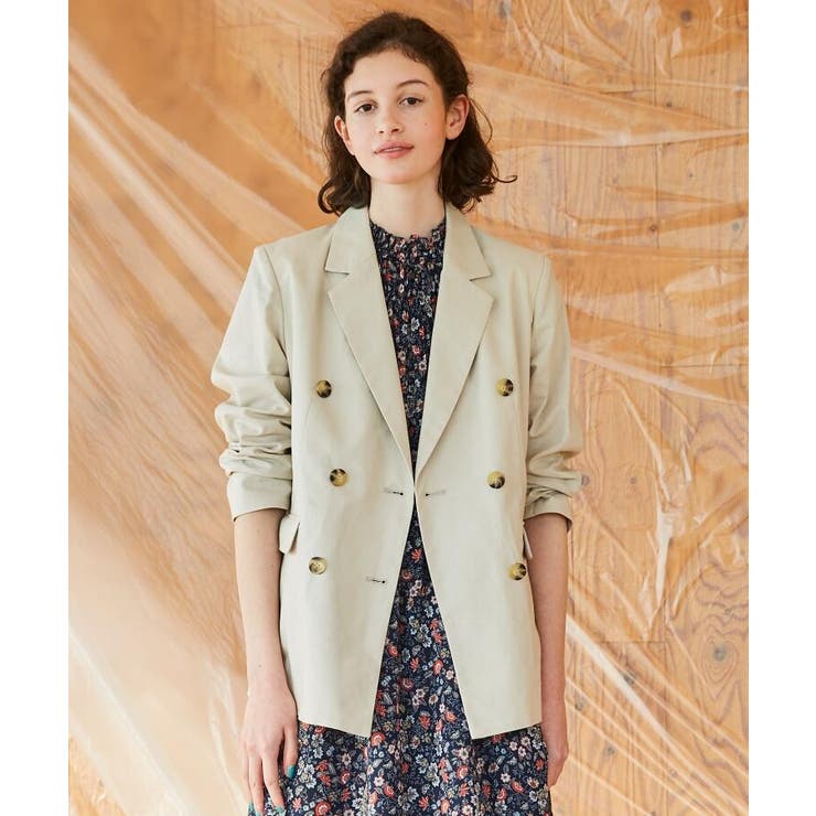 コットンリネンダブルボタンジャケット Web限定サイズ 品番 Wrdw Ag By Aquagirl エージーバイアクアガール のレディースファッション通販 Shoplist ショップリスト