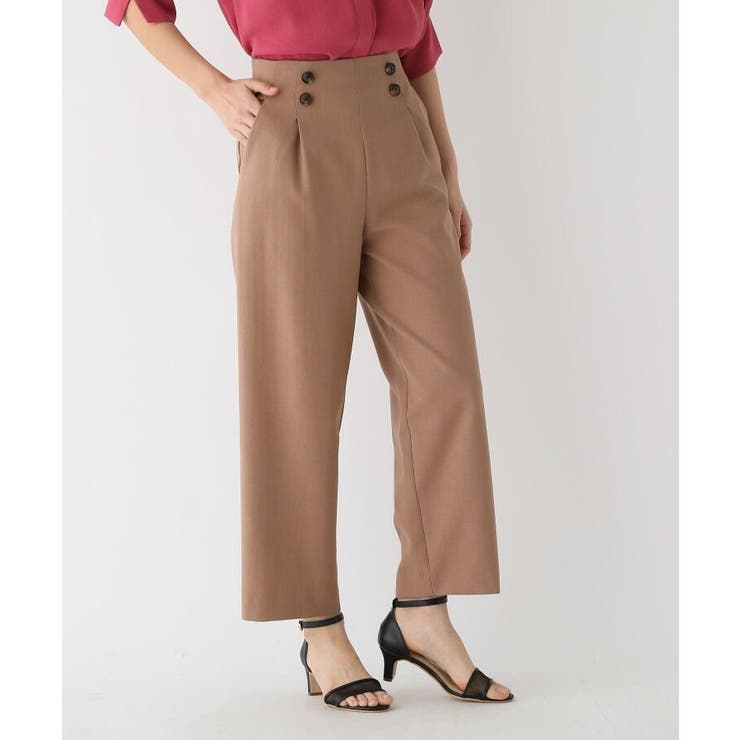 ボタンワイドパンツ Lサイズあり 品番 Wrdw Ag By Aquagirl エージーバイアクアガール のレディースファッション通販 Shoplist ショップリスト