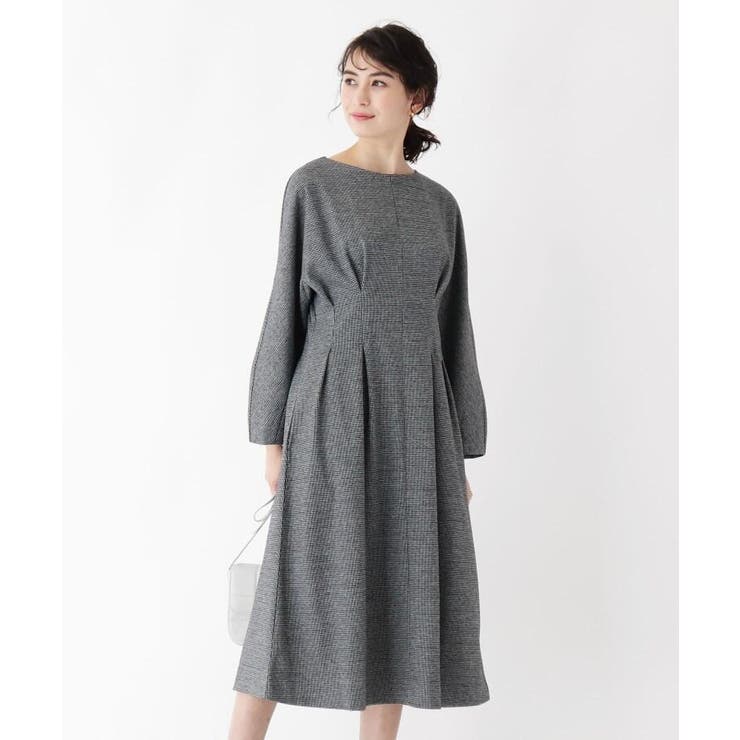 ウール調ジャージタックワンピース Web限定サイズ 品番 Wrdw Index インデックス のレディースファッション通販 Shoplist ショップリスト