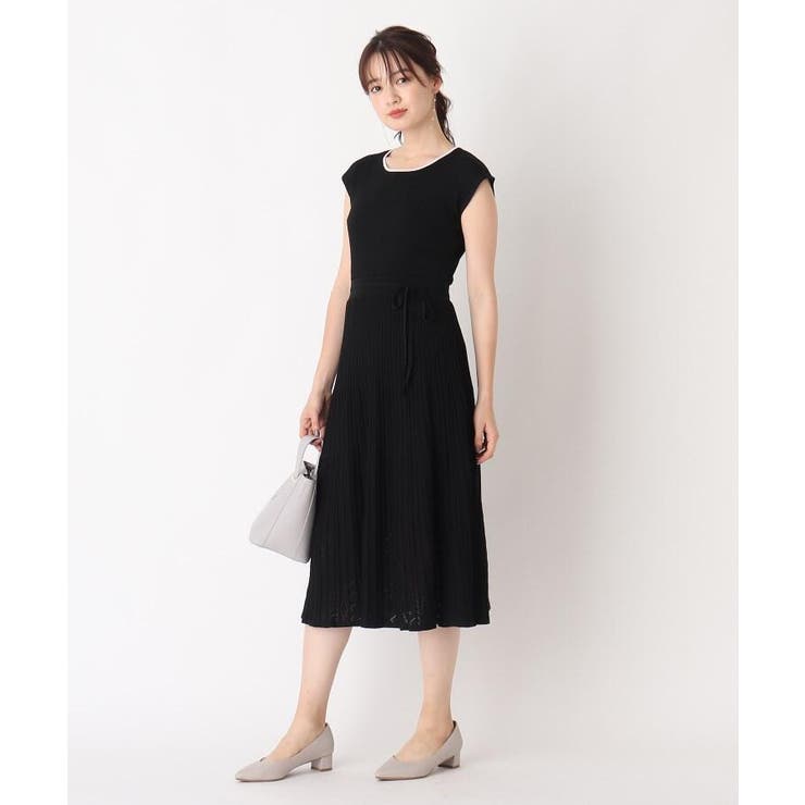 レーヨンナイロンフレンチスリーブニットワンピース Web限定サイズ 品番 Wrdw Index インデックス のレディースファッション通販 Shoplist ショップリスト