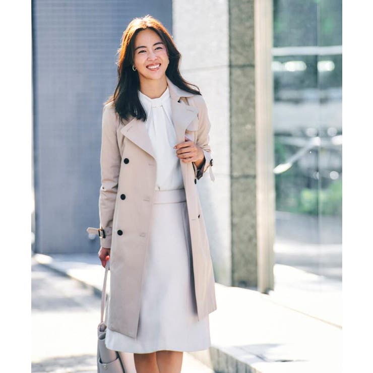 ポリジン加工トレンチコート Web限定サイズ 品番 Wrdw Index インデックス のレディースファッション通販 Shoplist ショップリスト