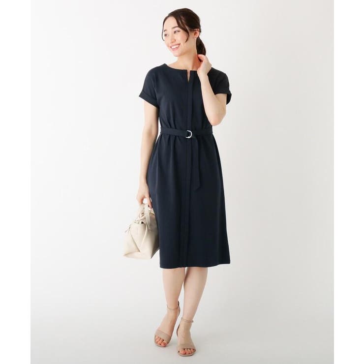Supimaスムース Iラインサッシュワンピース Web限定サイズ 品番 Wrdw Index インデックス のレディースファッション通販 Shoplist ショップリスト