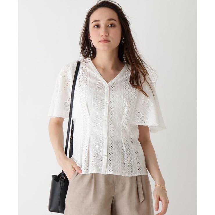 コットンエンブロイダリーレースブラウス Web限定サイズ 品番 Wrdw Index インデックス のレディースファッション 通販 Shoplist ショップリスト