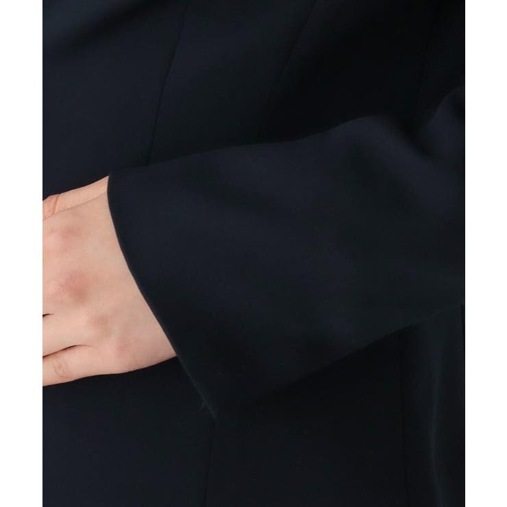 マルチファンクションダブルクロスノーカラージャケット【WEB限定サイズ】