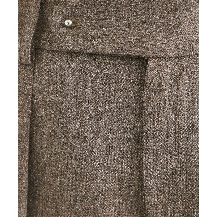 《美人百花掲載》ヴィンテージツイードタックワイドパンツ【洗濯機洗い可/防シワ】 | index | 詳細画像13 