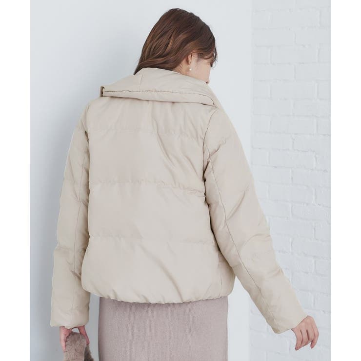 河田ダウン ショートコート[品番：WRDW0211875]｜index