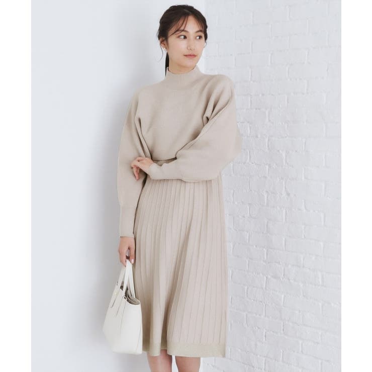 《XS-LLsize》マルチウェイニットワンピース【洗濯機洗い可】[品番：WRDW0213040]｜index（インデックス）のレディースファッション通販｜SHOPLIST（ショップリスト）
