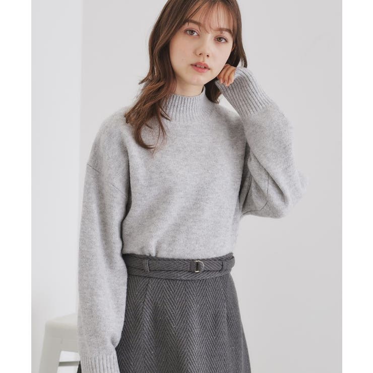 ミックスカラーラメハイネックニット[品番：WRDW0213366]｜index