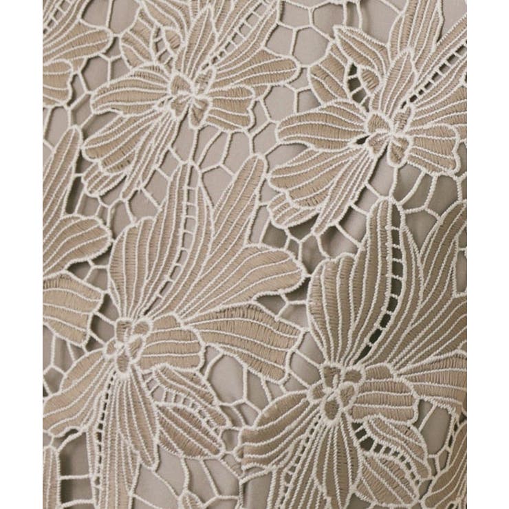 バイカラーレースワンピース【洗濯機洗い可】 | index | 詳細画像4 