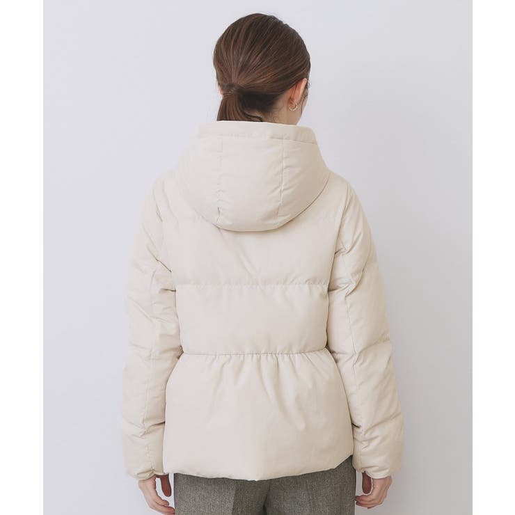 KAWADAダウンペプラムショートコート【撥水/洗濯機OK/静電気防止裏地】 | index | 詳細画像32 