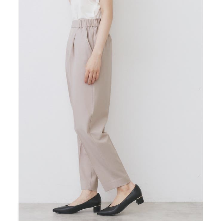 ラメピンストライプイージーテーパードパンツ【洗濯機洗い可/ストレッチ】 | index | 詳細画像17 