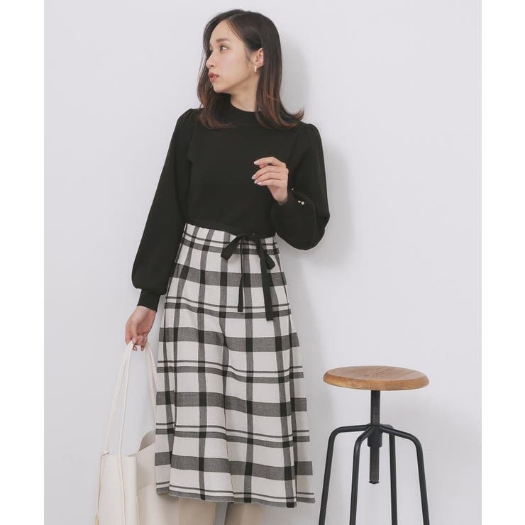 ハイネックニットワンピース【洗濯機OK/抗ピル】 | index | 詳細画像8 