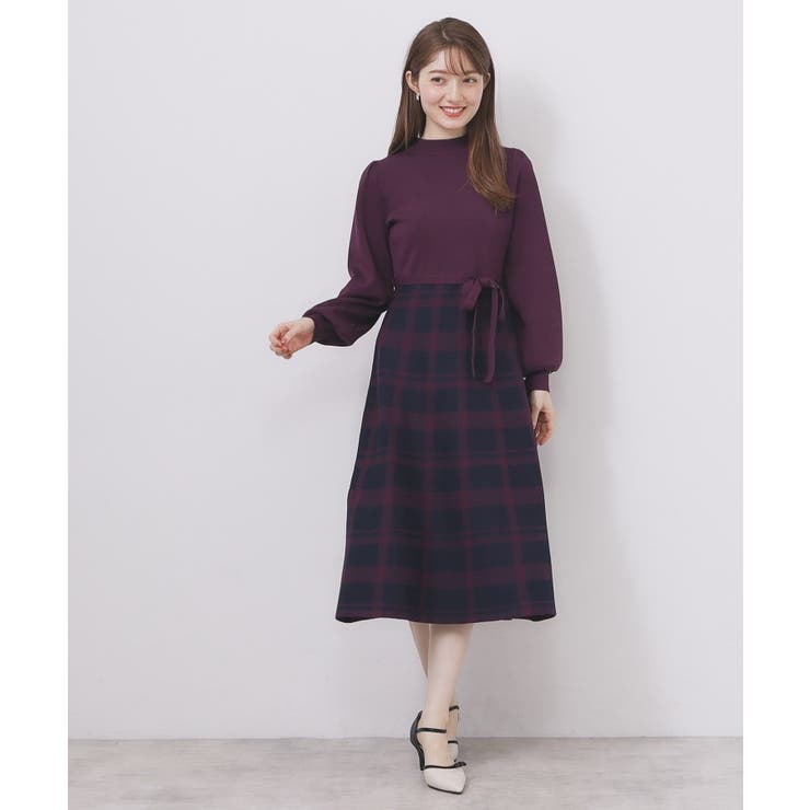 ハイネックニットワンピース【洗濯機OK/抗ピル】 | index | 詳細画像16 