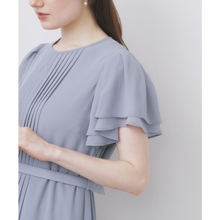 フロントタックIラインワンピース【洗濯機洗い可/防シワ】 | index | 詳細画像24 