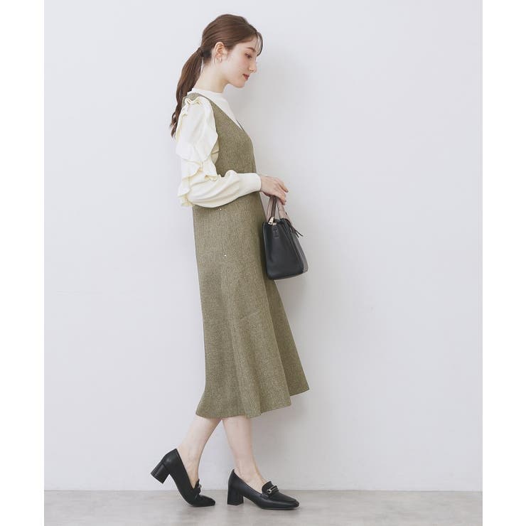 ヴィンテージツイードジャンスカ【洗濯機OK/防シワ】 | index | 詳細画像11 
