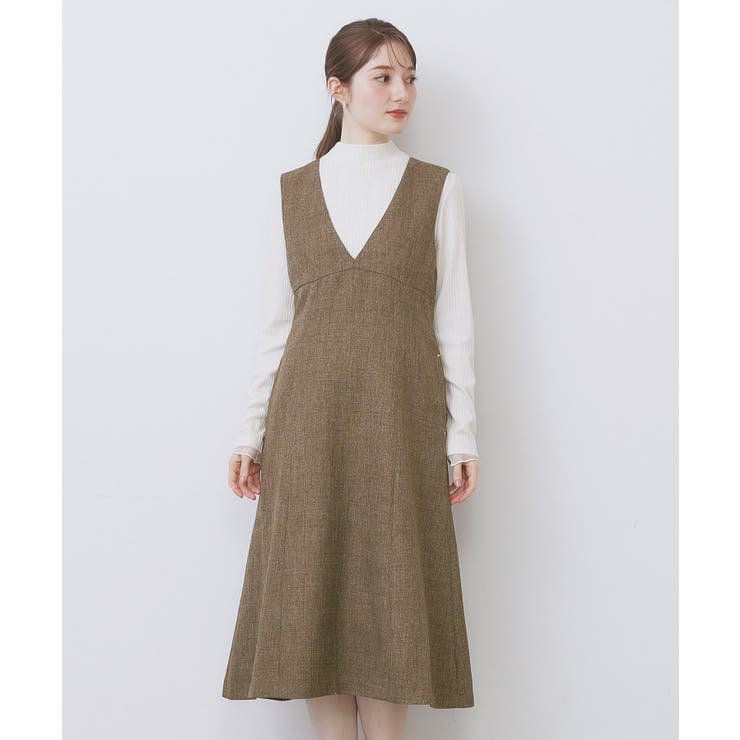 ヴィンテージツイードジャンスカ【洗濯機OK/防シワ】 | index | 詳細画像13 