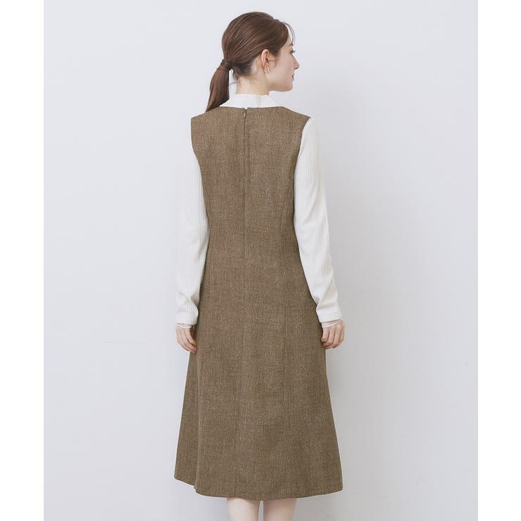 ヴィンテージツイードジャンスカ【洗濯機OK/防シワ】 | index | 詳細画像15 