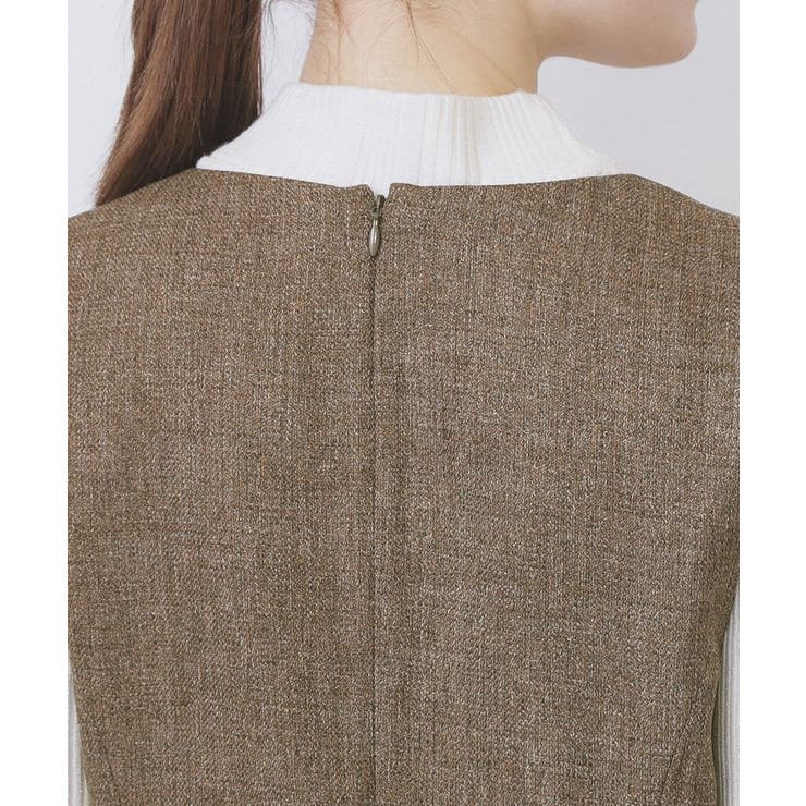 ヴィンテージツイードジャンスカ【洗濯機OK/防シワ】 | index | 詳細画像17 