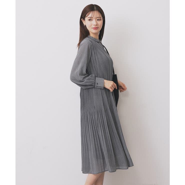 《5色展開/S-3Lサイズ》プリーツフレアワンピース【洗濯機OK/防シワ】 | index | 詳細画像18 