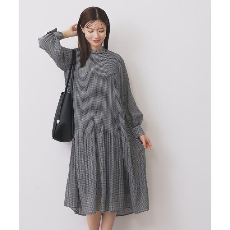 《5色展開/S-3Lサイズ》プリーツフレアワンピース【洗濯機OK/防シワ】 | index | 詳細画像21 