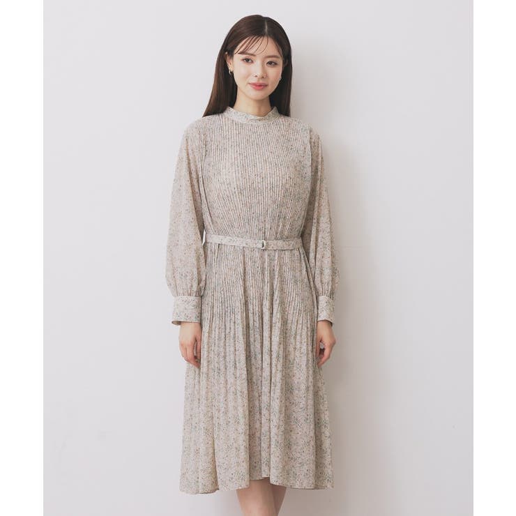 《5色展開/S-3Lサイズ》プリーツフレアワンピース【洗濯機OK/防シワ】 | index | 詳細画像36 