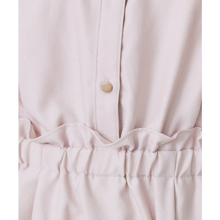 シャンブレーツイルドッキングフレアワンピース【洗濯機OK/イージーアイロン】 | index | 詳細画像7 