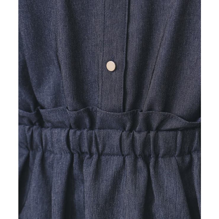 シャンブレーツイルドッキングフレアワンピース【洗濯機OK/イージーアイロン】 | index | 詳細画像21 